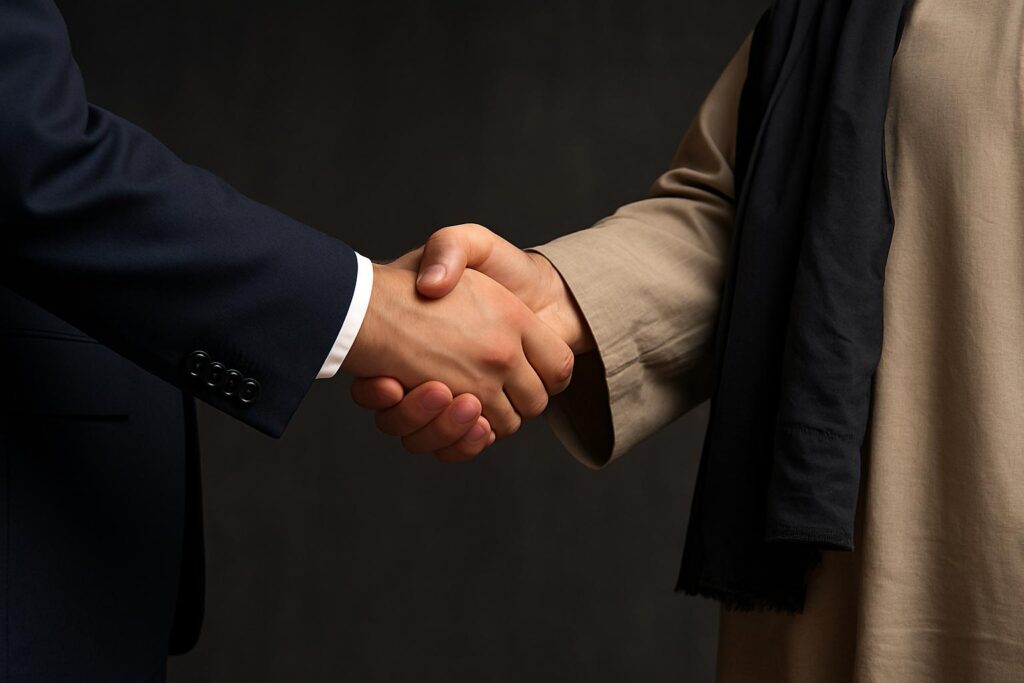 Secret deals between anti-Taliban politicians and businessmen with the group