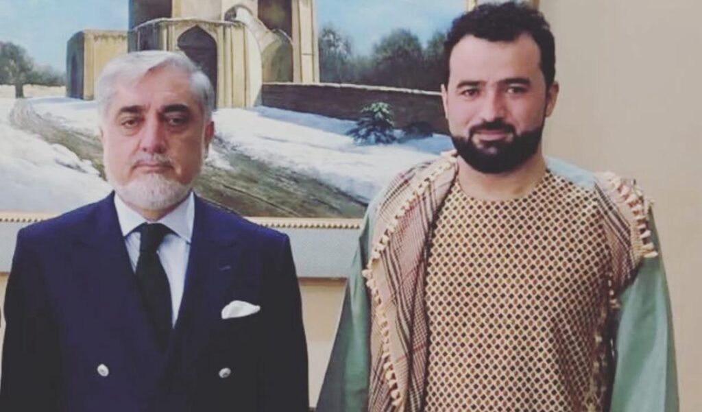 آرشیف، نظیر احمد نوری با عبدالله عبدالله رییس شورای مصالحه ملی جمهوریت