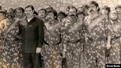 عبدالرشید دوستم، از یاران نزدیک داکتر نجیب، رییس جمهور وقت افغانستان نیز بود